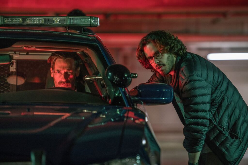 wright behind the final scene